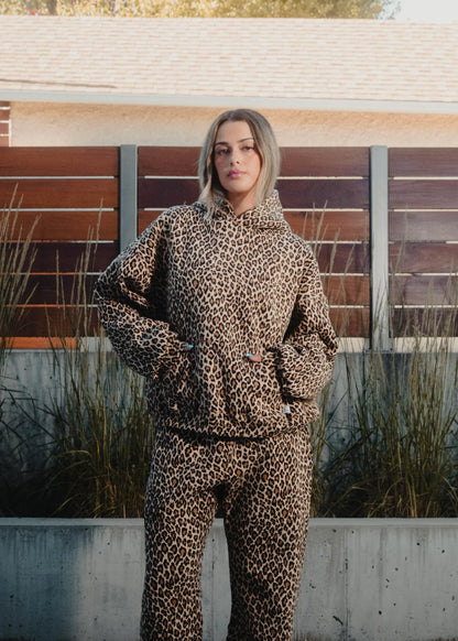 Oversized Cheetah Hoodie