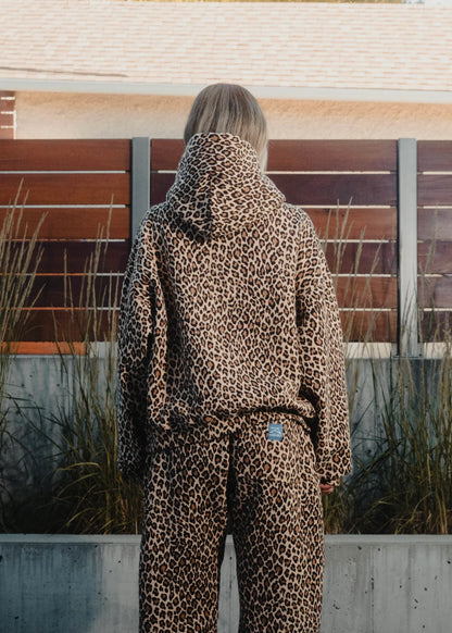 Oversized Cheetah Hoodie